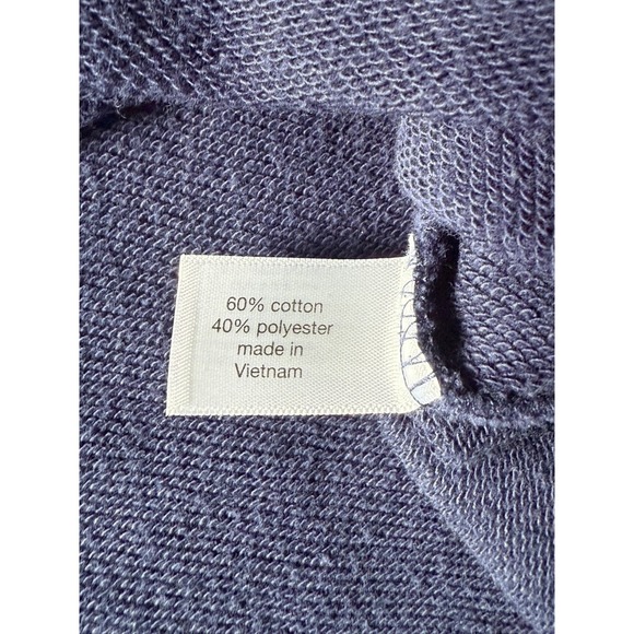 LIVI 14-16 Plus Pullover Lightweight S/S Sweatshirt Blue Activewear Short Sleeve - Picture 5 of 7